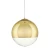 Lampa stylowa wisząca nowoczesna FLASH L GOLD KULA MP1238-400 gold - Step Into Design